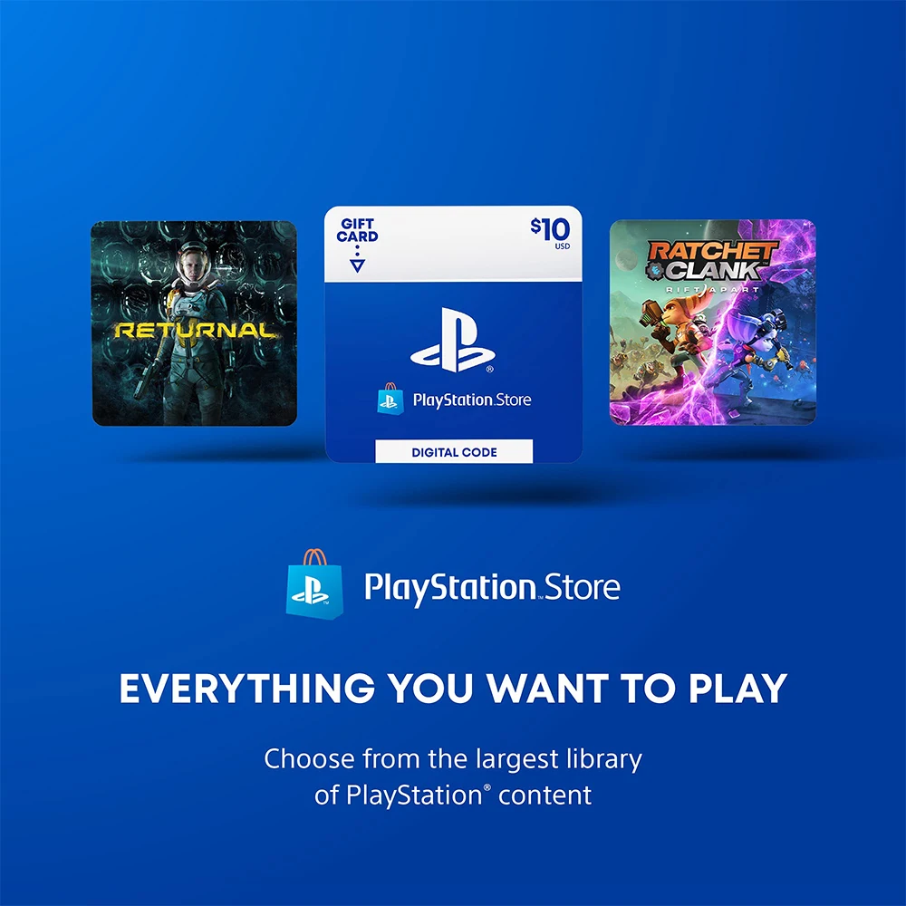 PlayStation Network Gift Card 10 USD PSN UNITED STATES (Fast Email Delivery)