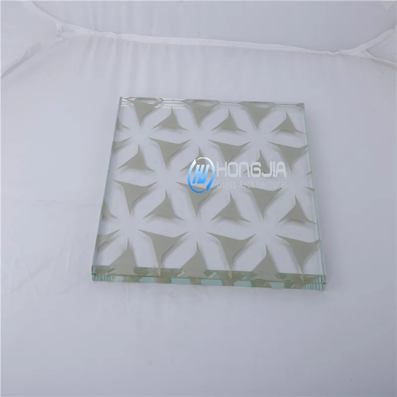 Decorative functional ceramic frit glass  architectural facades interior partitions and feature walls with vibrant aesthetics