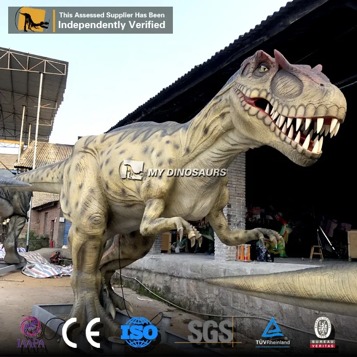 MY Dino FD001 High Quality Artificial Fiberglass Allosaurus Dinosaur Statue for Sale