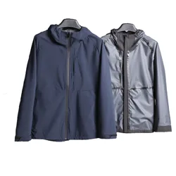 High grade Waterproof breathable 3 layer outdoor jacket wholesale nylon windbreaker jacket for men