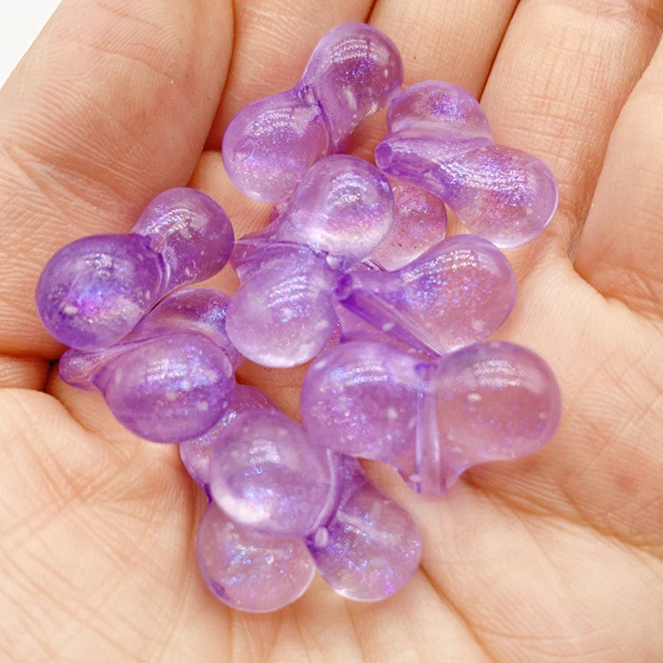 500g/Bag Peach Heart Acrylic Loose Beads DIY Jewelry Accessories Beads Kids Hair Beads For Braids Accessories