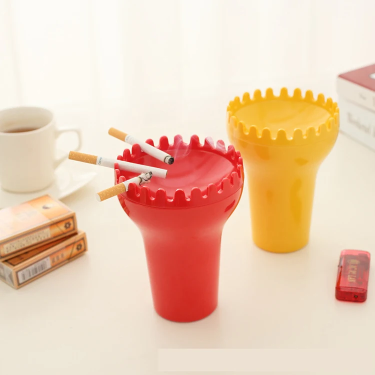 Custom Logo, Cute Outdoor, Portable Decorative Ashtray Windproof Ashtray, Melamine Cigar Ashtrays With Lid