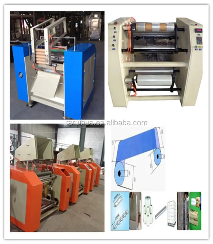 High Speed Vertical Type Automatic Stretch Film Winding Electrical Motor Rewinding Machine