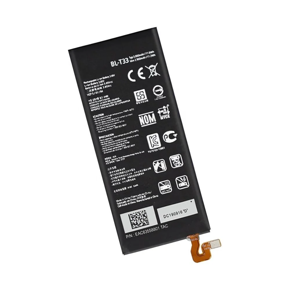 Original Replacement Battery BL-T33 For LG Q6 M700A M700AN M700DSK M700N Battery