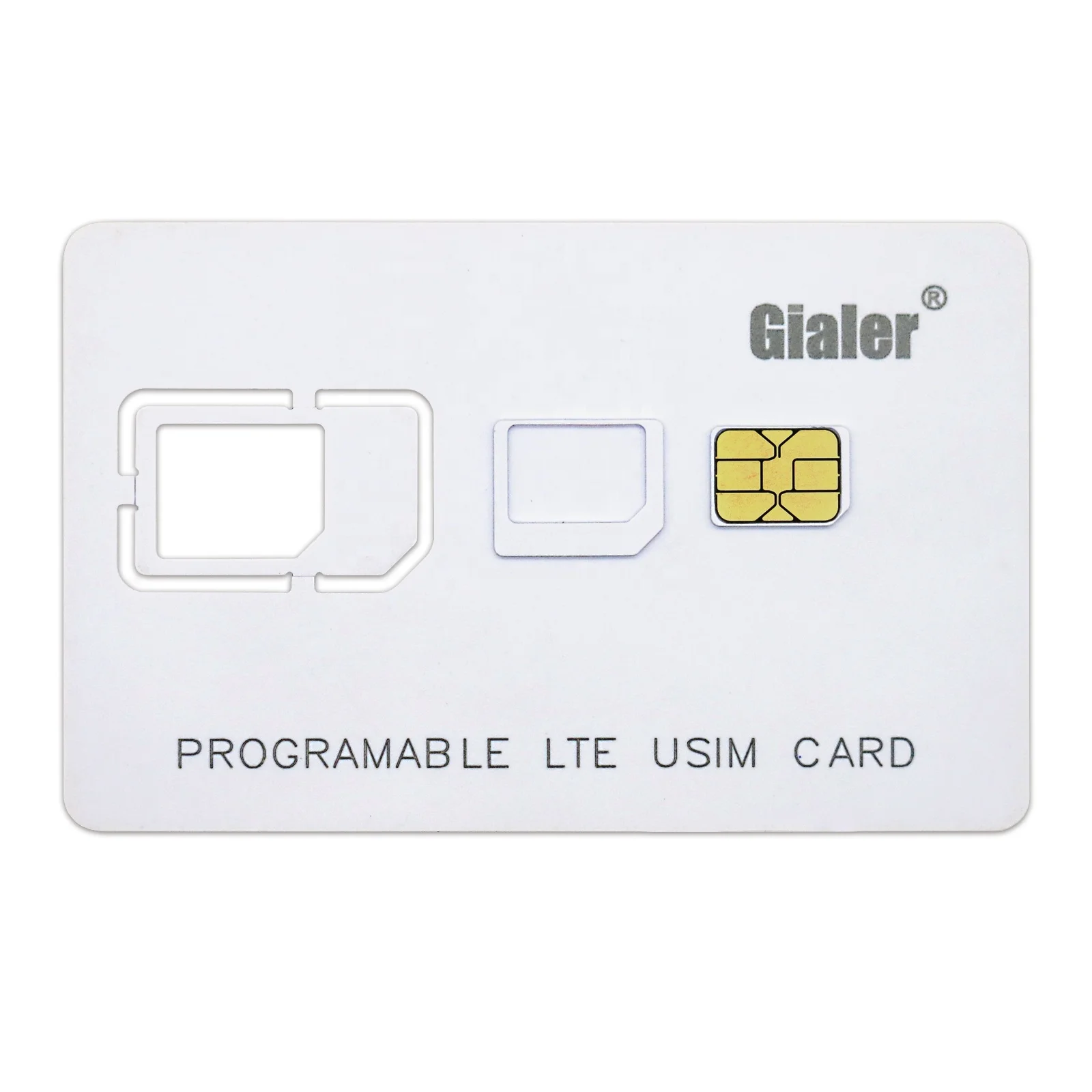 Чистая карта Usim 64K 128K LTE программируемая 4G SIM-карта