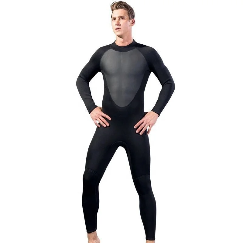 High Quality Thickened 3mm Surfing One-piece Warm Swimming Professional Diving Suit For Men