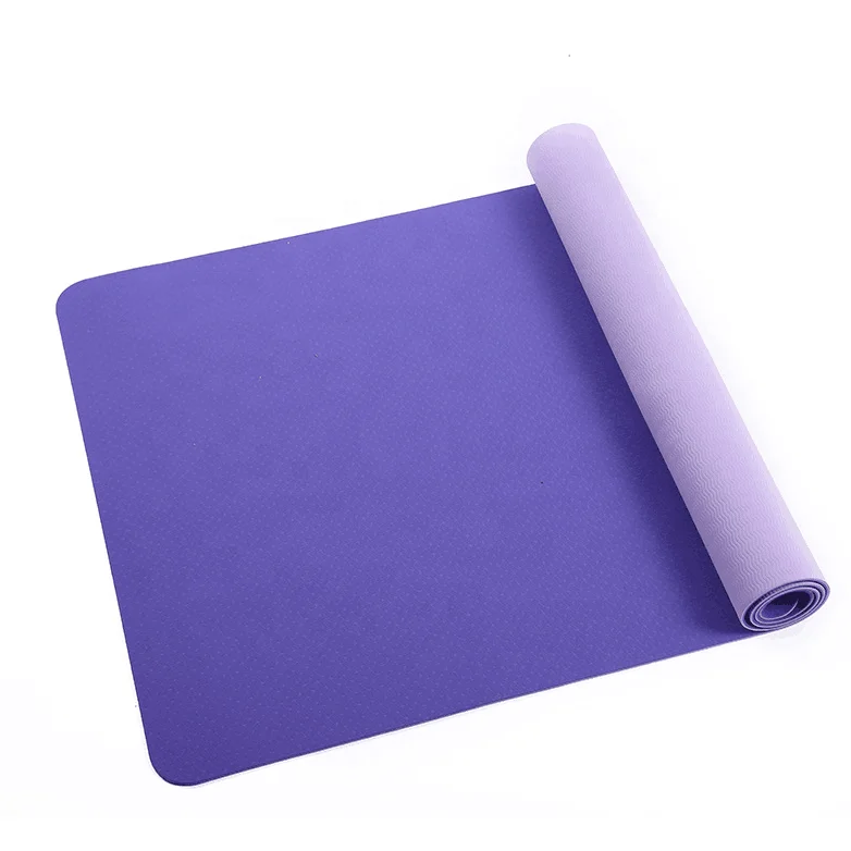 CHENHONG Custom Gym Organic Best Exercise Yoga mat Fitness Folding Gymnastics Logo Pilates  Yogamat Eco Friendly Yoga mat tpe