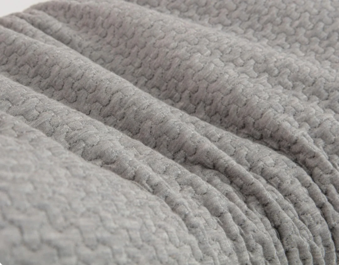 48*74cm Factory Direct Sales Bamboo Fiber Cotton Air Layer Pillow Core Protective Cover Gray Waterproof Dirt Insulation