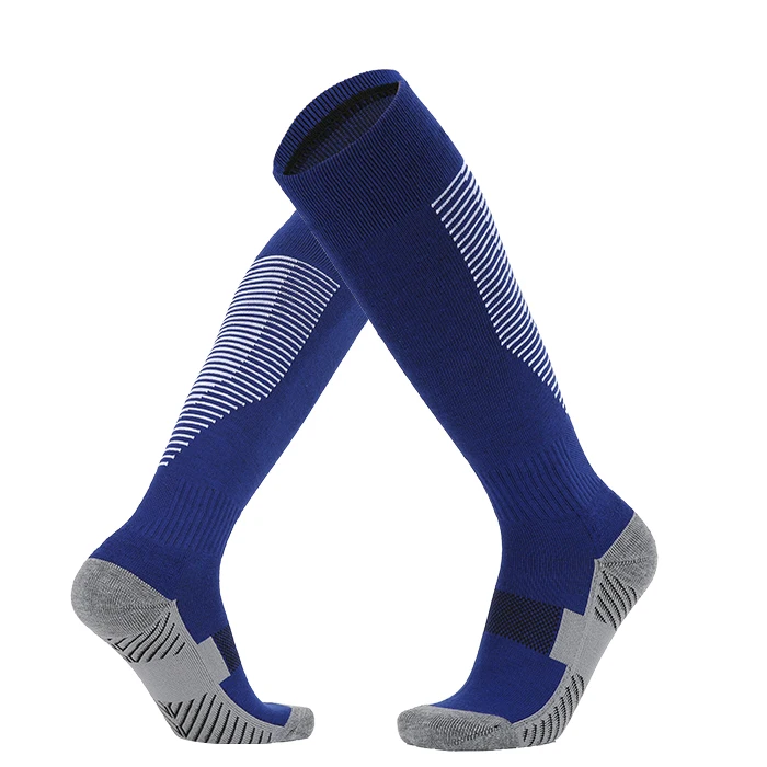 Breathable Knee High FOOTBALL SOCKS Cotton Unisex soccer football socks Soccer Socks custom