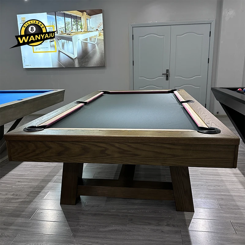 Factory Custom new modern special design luxury billiard  new style billiards multi game 9ft 8ft 7ft pool table