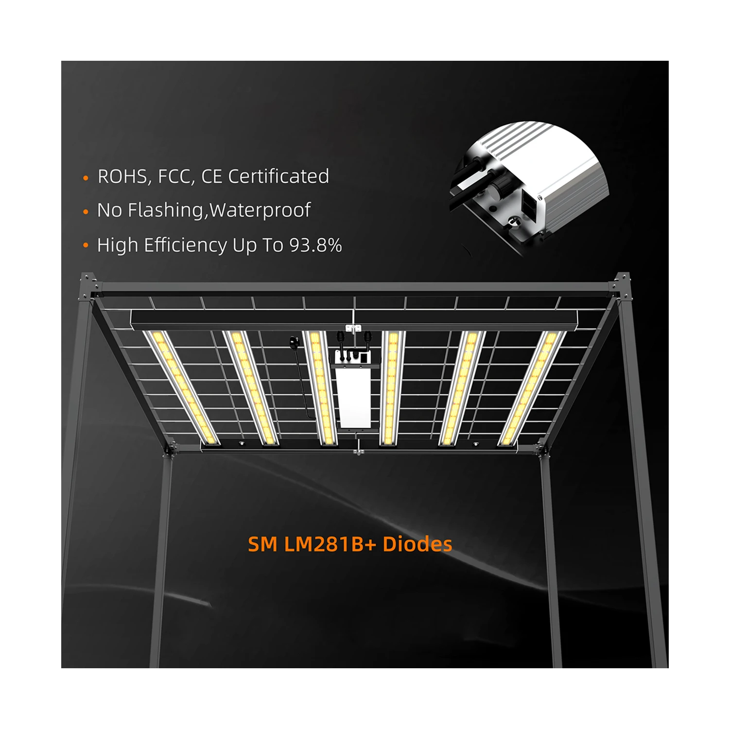 240 320 720 Watt Led Grow Light Custom Samsung Lm281b Lm301h Evo Full Spectrum Uv Ir Dimmable 720W Plant Grow Light