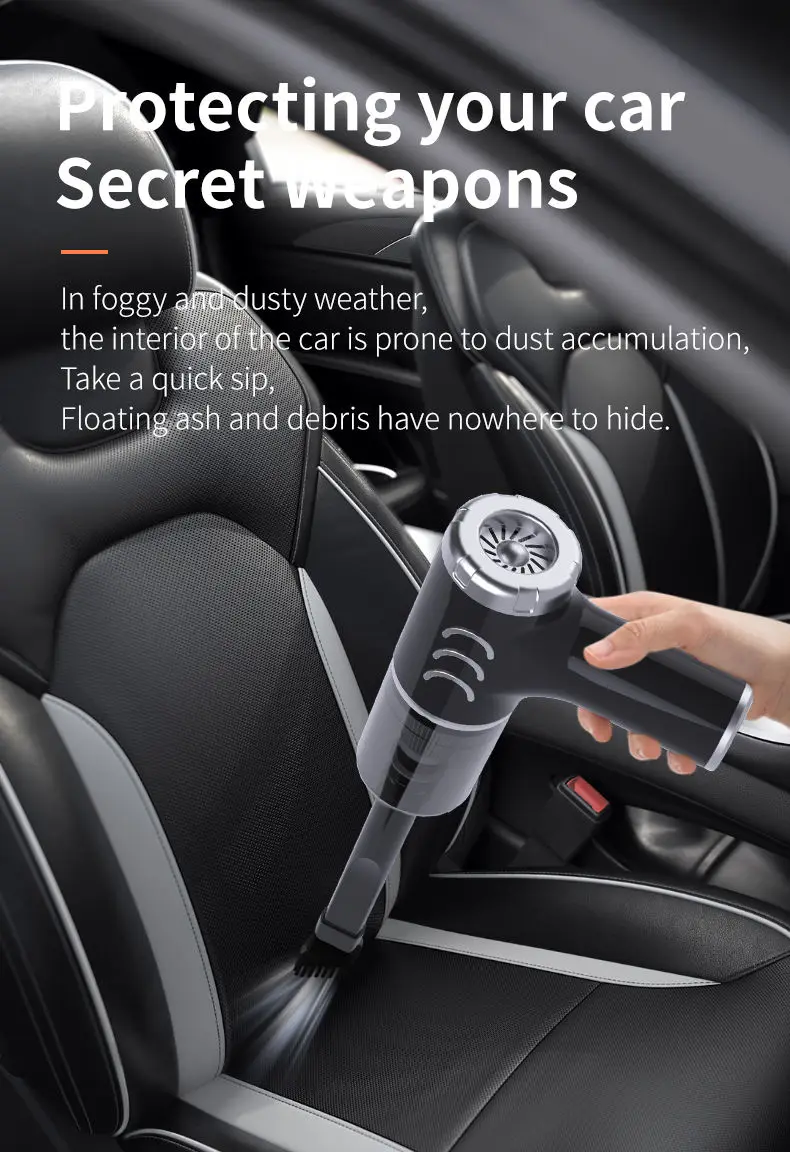 Factory price hand vacuum cleaner car vacuum mini portable 12v car vacuum cleaner