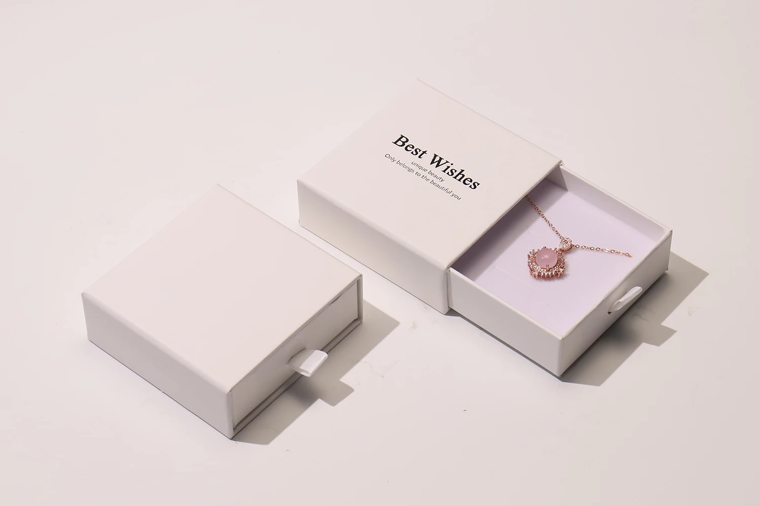 Xinxing jewelry professional packaging gift wrapping jewelry box earring pendant gift drawer box packaging