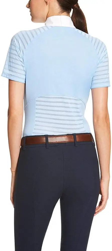 OEM Wholesale Women Quick Dry Equestrian shirt Horse Riding Shirt