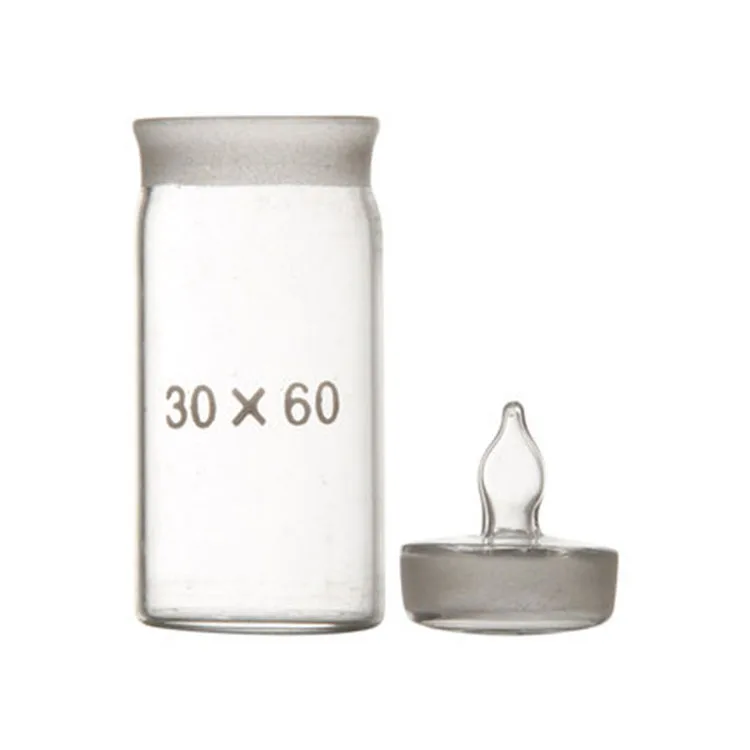30*60mm Chemical Experiment Of Weighing And Measuring Bottle Sealing Glass Bottle