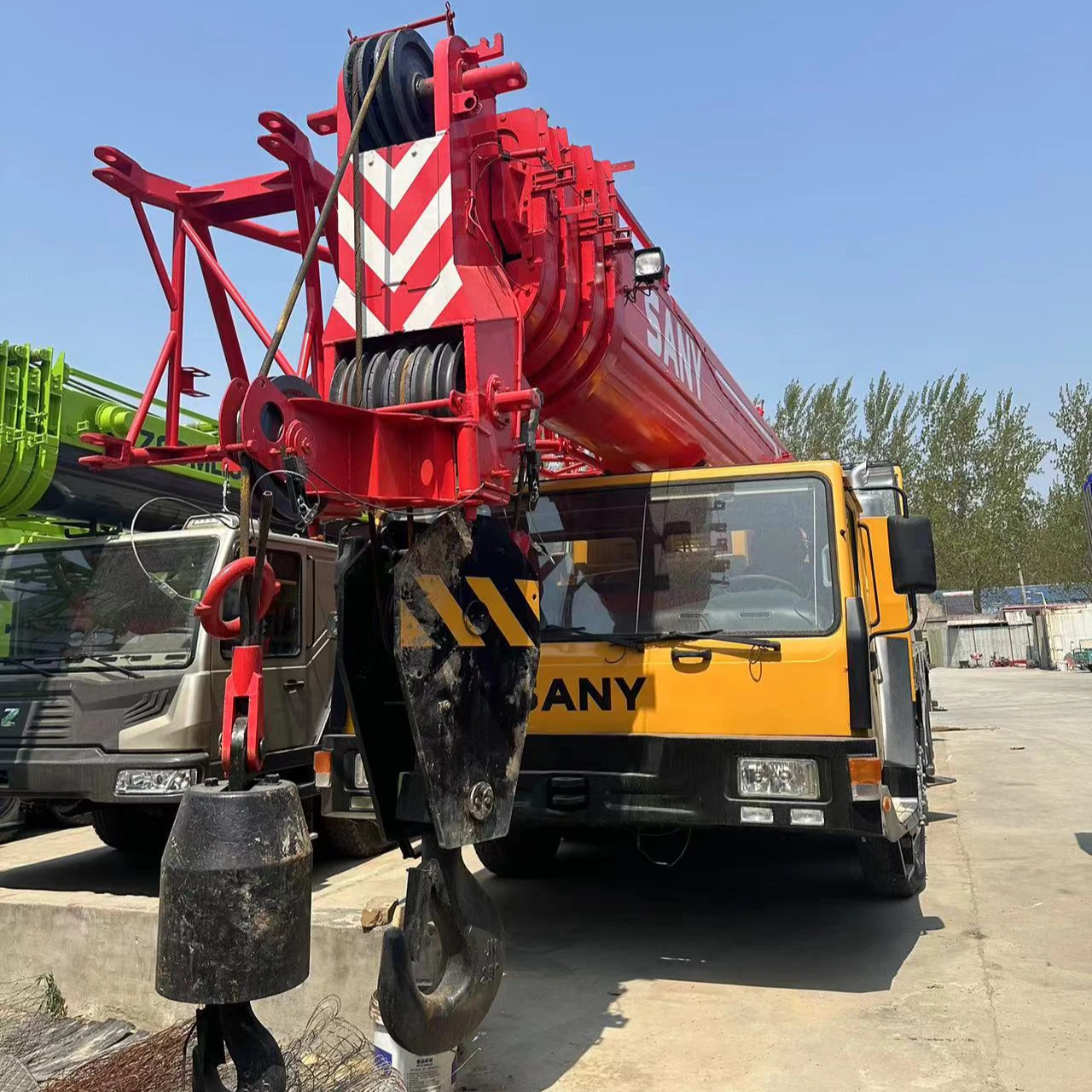 SANY STC1000 100TON Mobile Truck Crane High Quality Zoomlion 100 Ton Hydraulic Operation Telescopic Arm Hot Selling in China