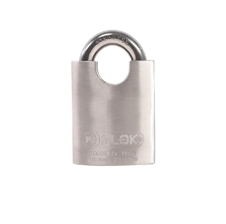 Mok padlock manufacturer outdoor anti-rust lock stainless steel keyed alike padlocks with 3 key