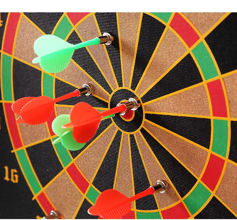 Custom Design Rolling Up Magnetic Dart Board Game with Double Sided Dartboard for Kids Adults Family Indoor Games
