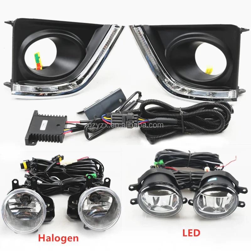 12V Front Bumper professional led daytime running light drl For Toyota Levin Or Corolla 2014 - 2015 Fog lamp DRL
