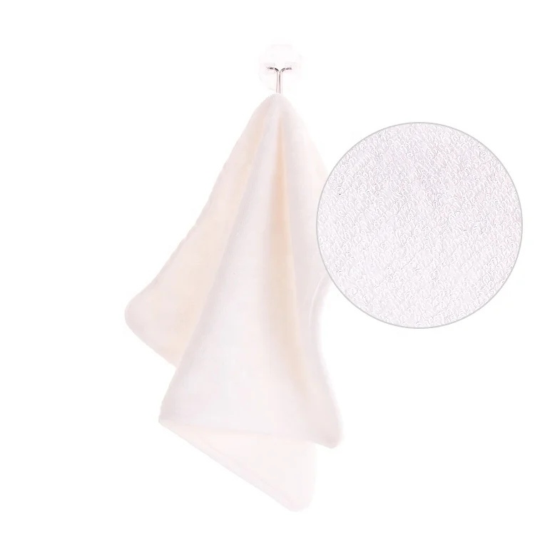 Best selling Square Shape Soft  Bamboo Terry Face Towel