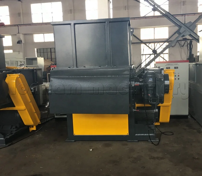 
PE PP ABS Hard Lumps Single Shaft Shredder Crushing Machine 
