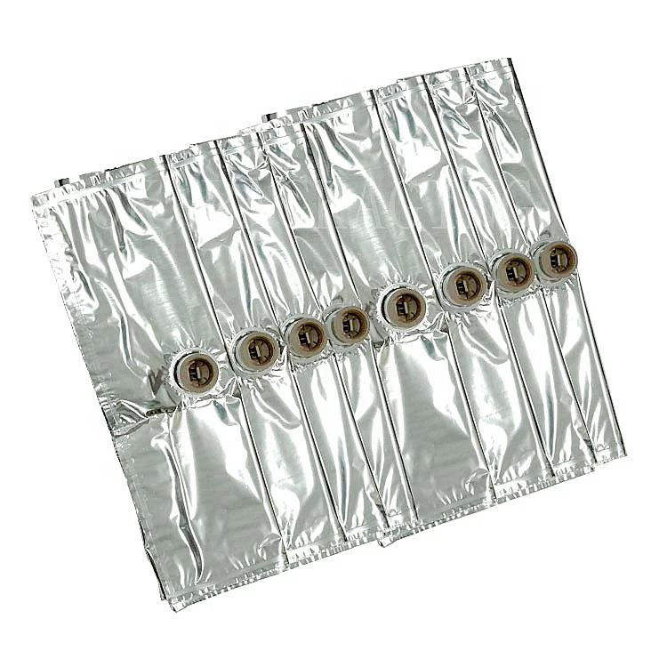 Customized Recyclable 1L 3L 5L 10L 20L Laminated Material Juice Wine Beverage Packing Bag Bib Bags In Box Bag