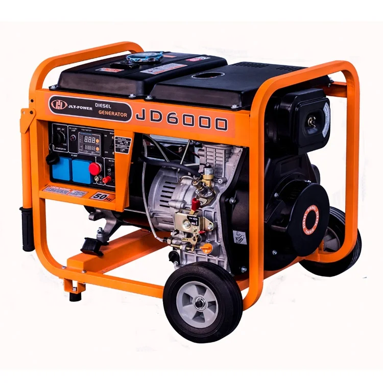 Hot Sale Powerful Diesel Generator 5 kw 5kva Single Three Phase 4 Stroke Air Cooled Portable Generator Power Generator