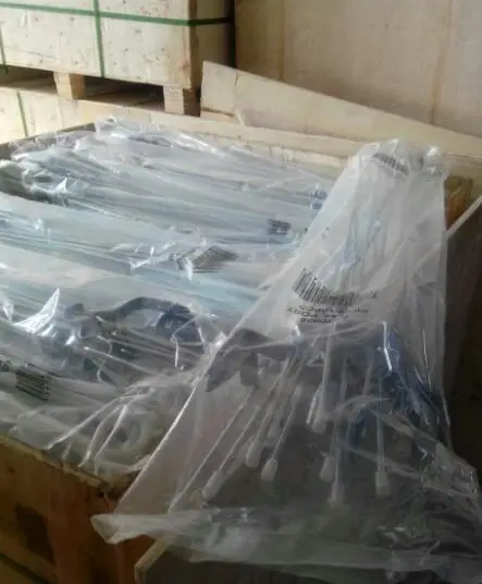 1M Farm Animal Tread-in Portable Electric Fence Pigtail Post Steel Pigtail Stake