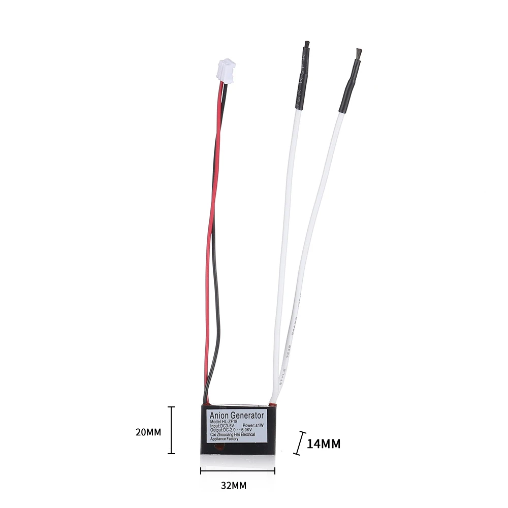 Household electric appliances negative ion generator module DC3-5V negative ion generator