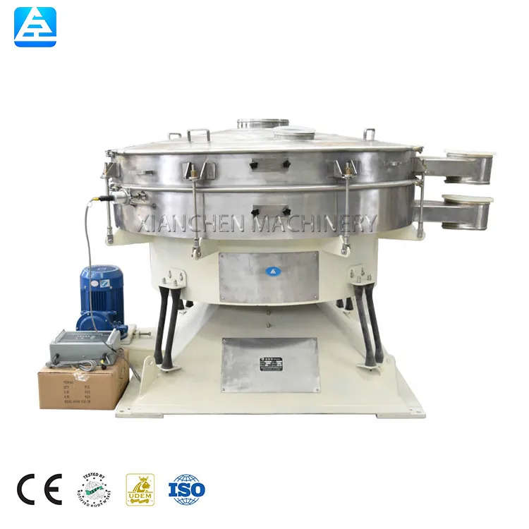 XC, Заводская нержавеющая сталь/углеродистая сталь, ротационная вибрационная экранная машина, разделительное сито для порошка