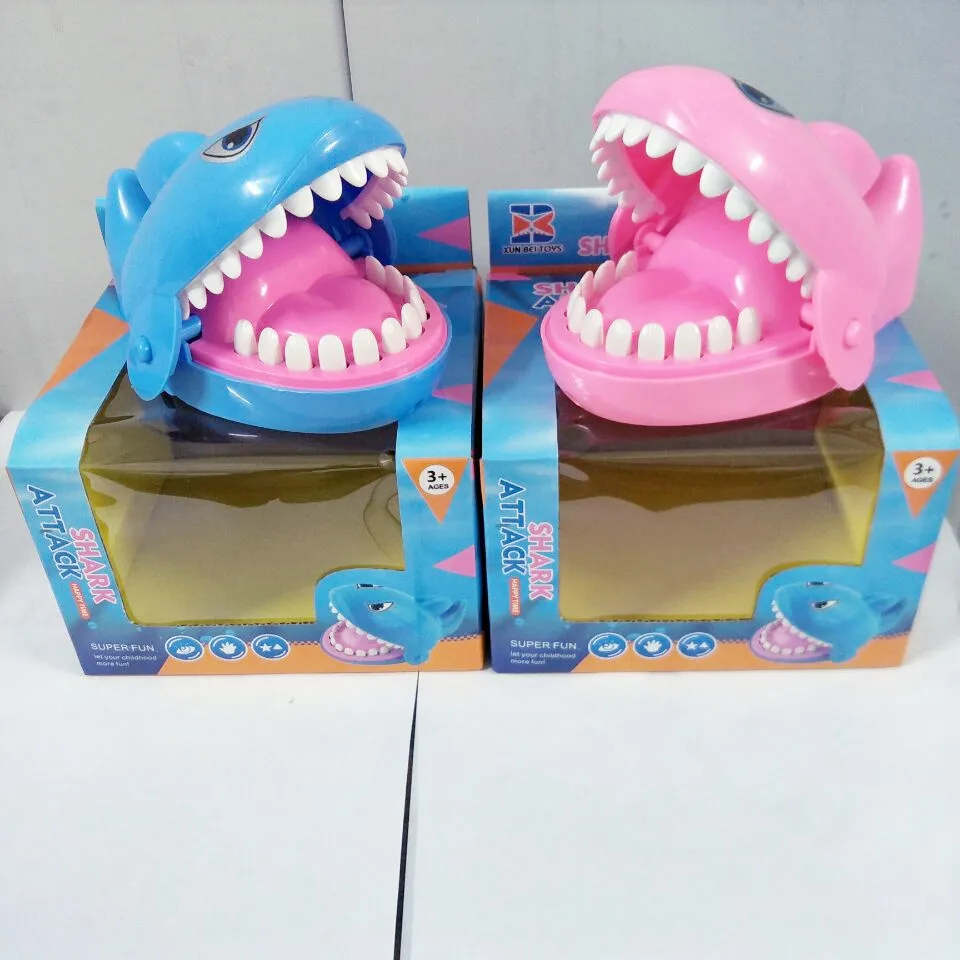 Most popular Fidget Toys Shark Teeth Game Shark Dentist Teeth Game for Kids Shark Finger Biting Game Toy