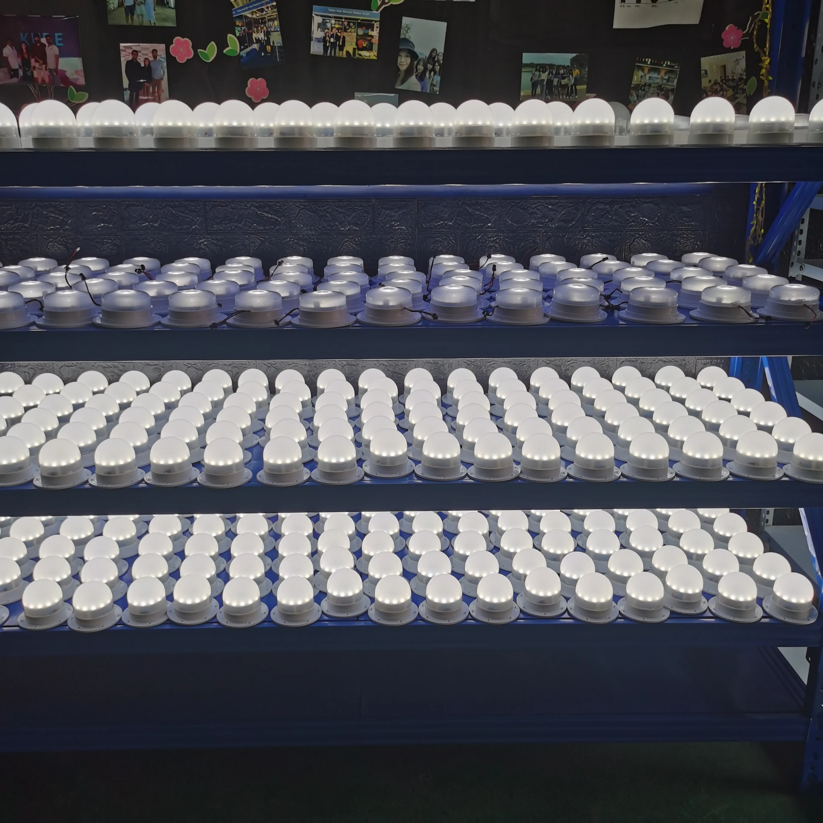 Стадионная лампа с шарнирным основанием осветительный столб акриловый светильник деревянный светодиодный ночник