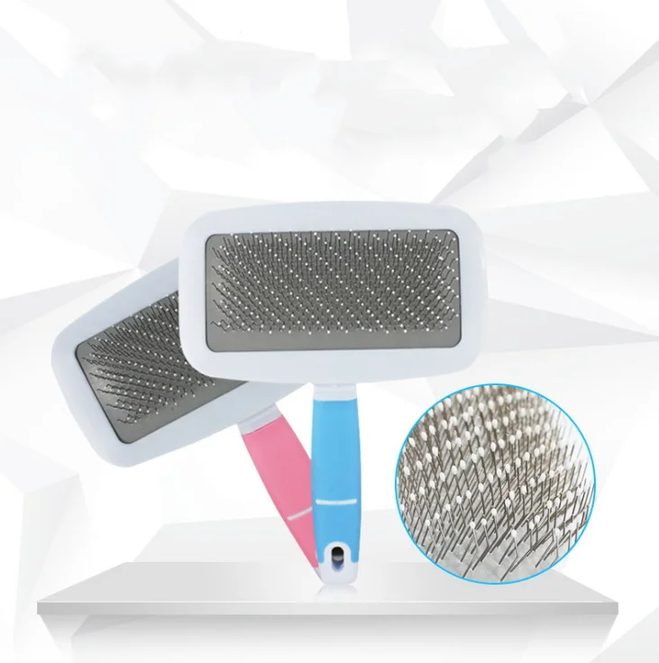 Manufacturers wholesale Candy Pet Comb Dog Grooming Brush Teddy Open Knot Comb Brush Hair