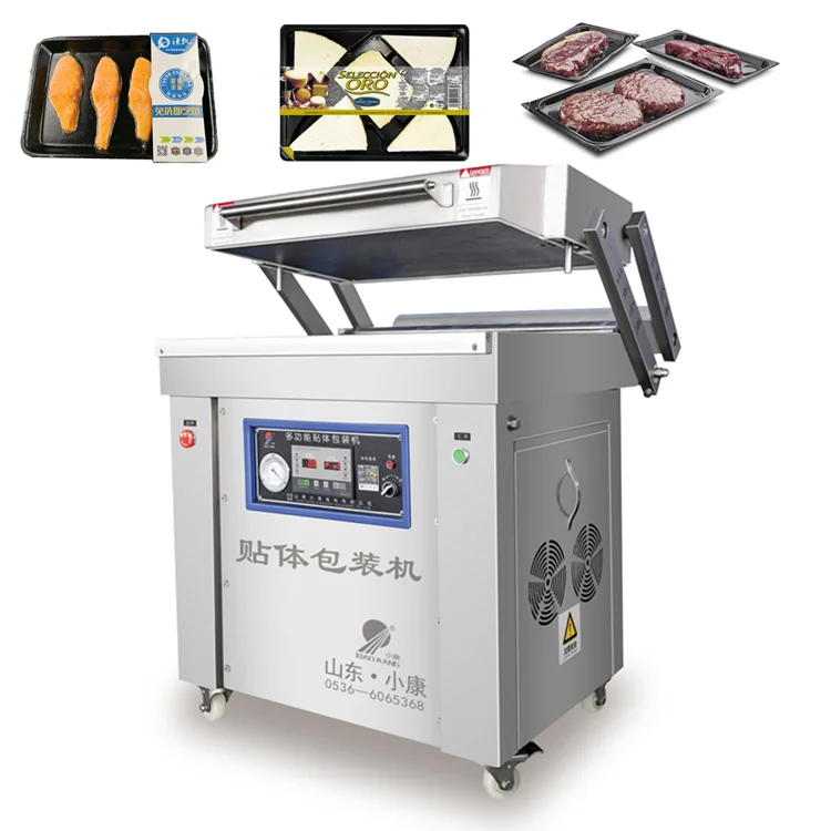 VSP Vacuum Skin DH-ZT/760 Professional Semi-automatic Vacuum Skin Packaging Machine Automatic Vaccum Packager Food Grade PP PE