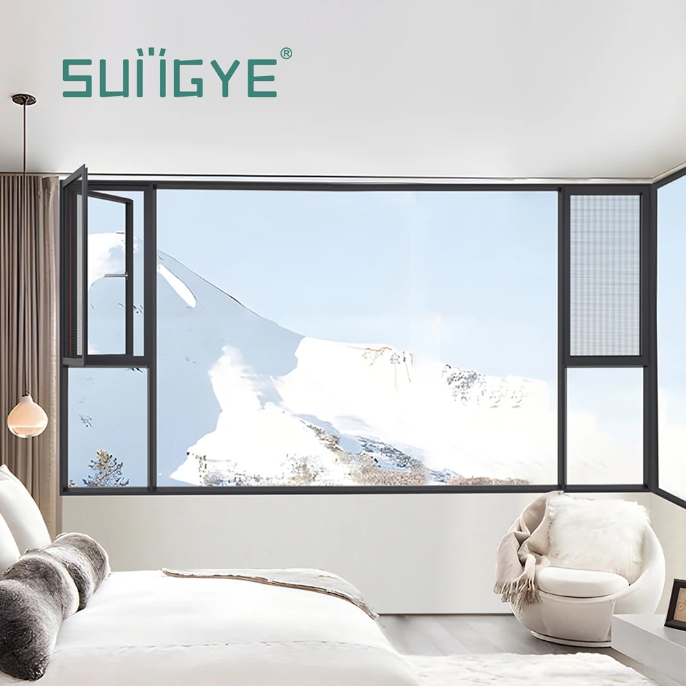 SUNGYE немецкое оборудование с двойным остеклением из алюминия с двойным остеклением
