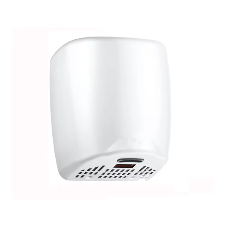 Mini hand Dryer Wall Mounted Stainless Steel High Speed Drying Temperature adjustable dryer