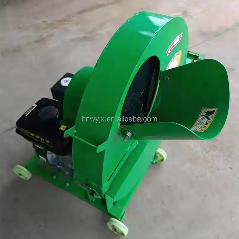 Weiyan WY-9QS-0.6S Высокая эффективность Малый банановое дерево резак ветви Шредер силосорезка для бензиновый двигатель или