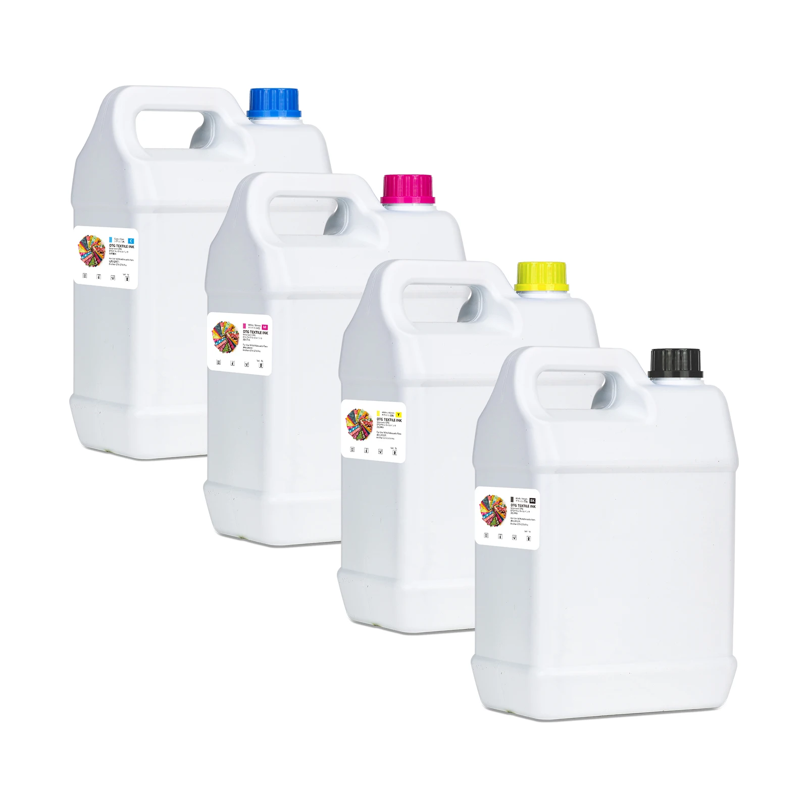 5L per bottle Dtg Ink Textile Ink Bottle For Epson R3000 4800 DX5 DX7 DTG Printer