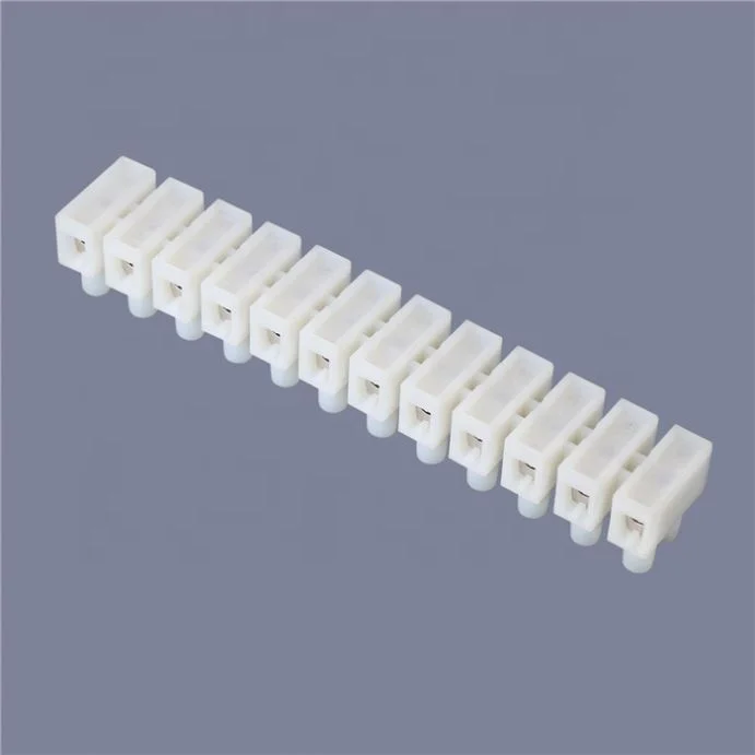 PA14 Electric motor connector strip for 20-8 AWG cable VDE CE PA66 flame retardant quick connect wiring terminal block