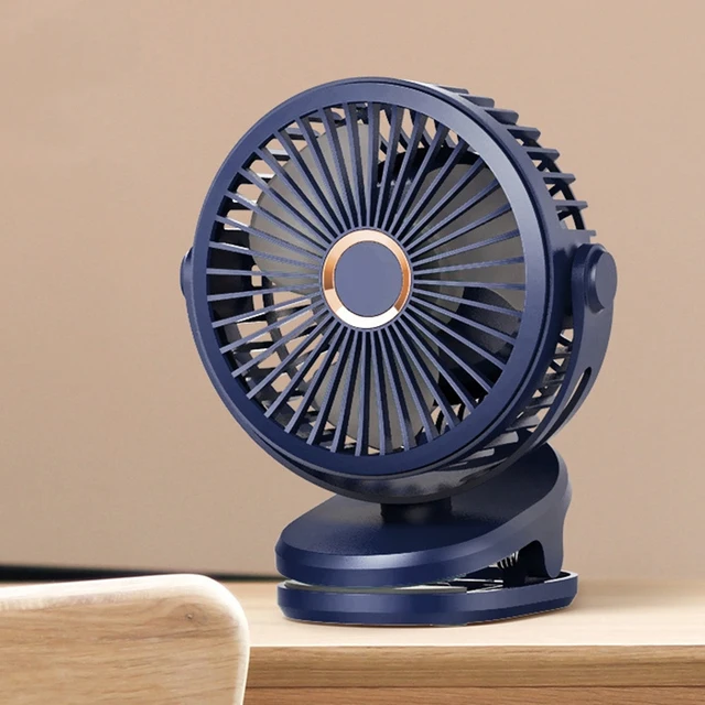 New 10000mAh Battery Ultra-quiet Air Circulation Fan Rechargeable Mini Portable Clip With 4 Gears Wind Can Stand/Clip/Hang