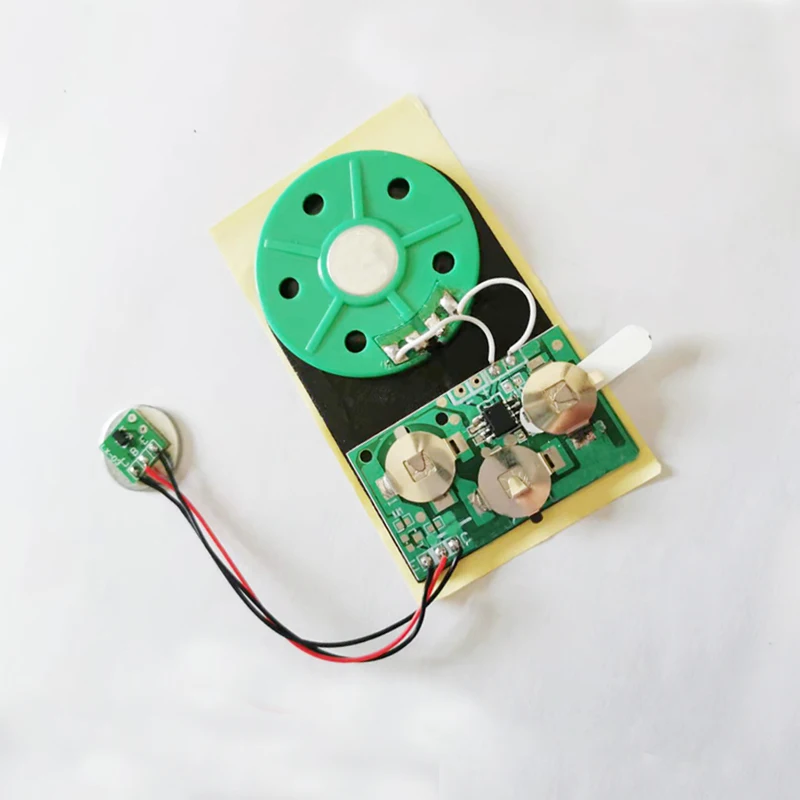 High quality 30 second recordable sound chip recordable voice chip greeting cards mini sound chip for toys