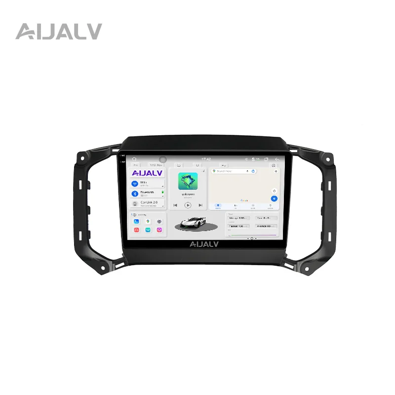 Aijia ручная автоматическая панель управления AC Android 13 9 дюймов для 2018 Chevrolet Trailblazer Colorado Bluetooth сенсорный эффект Автомобильный плеер