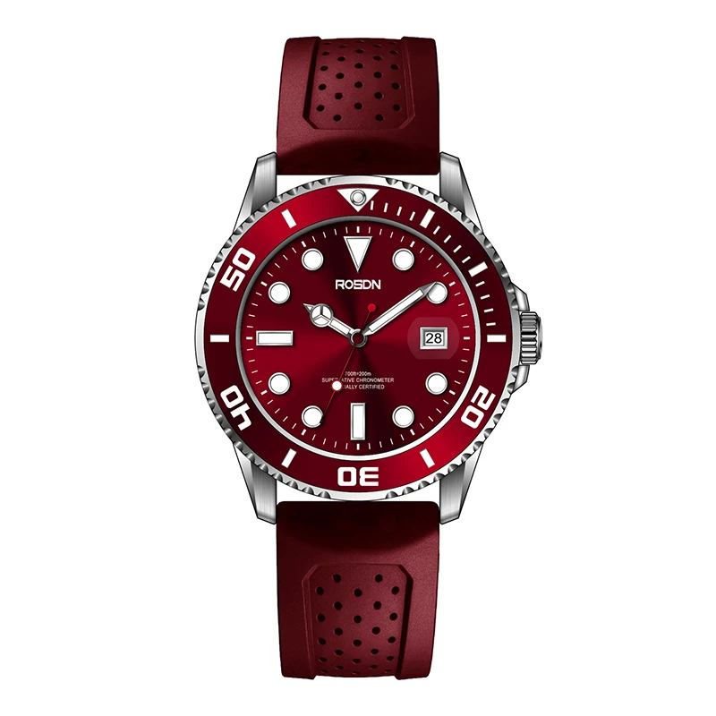 Free Sample Quartz Watches Price List From China Factory Casual Quartz Watch 20 BAR For Diver Quartz Watches Gold