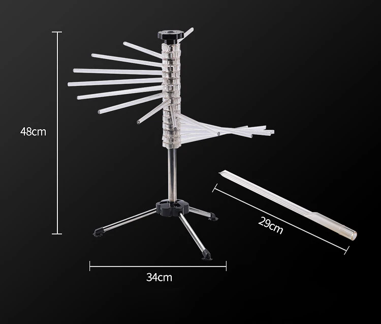 Kitchen Accessories PET Noodle Spaghetti Collapsible Pasta Holder Stand Dryer Cooking Tools Gadget Pasta Drying Rack