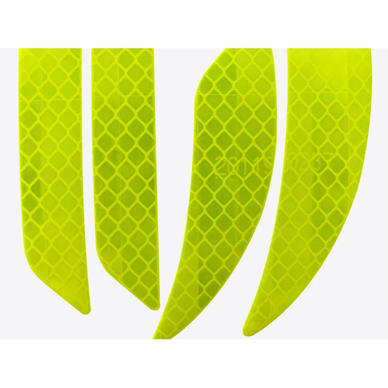 Reflective Retro High Visibility Reflectors Custom Safety Hi Vis Decals Reflective Hard Hat Helmet Tape Stickers