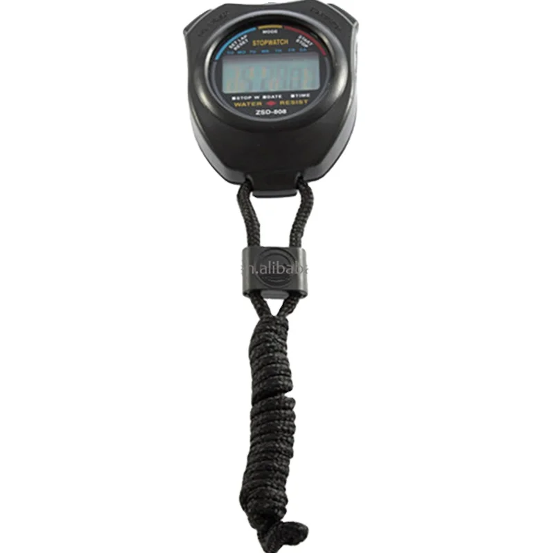 ЖК цифровой Профессиональный хронограф Таймер Счетчик спортивный секундомер