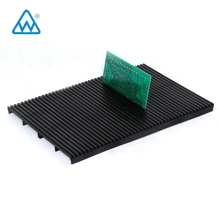 3W-9805406 Plastic black ESD antistatic conductive PCB tray