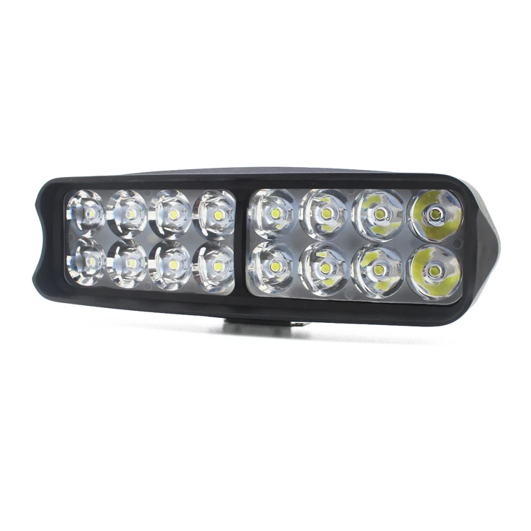 16 светодиодов 24 Вт прожектор со вспышкой фара для грузовика 12 В передняя противотуманная внедорожные фары