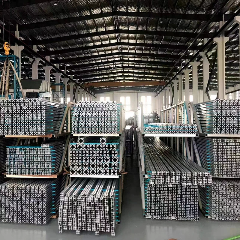 Mv-8-60120 Aluminium Display Table T-Slot Frame Profile Extrusion T5 Temper Anodized Surface Offering Bending Cutting Welding