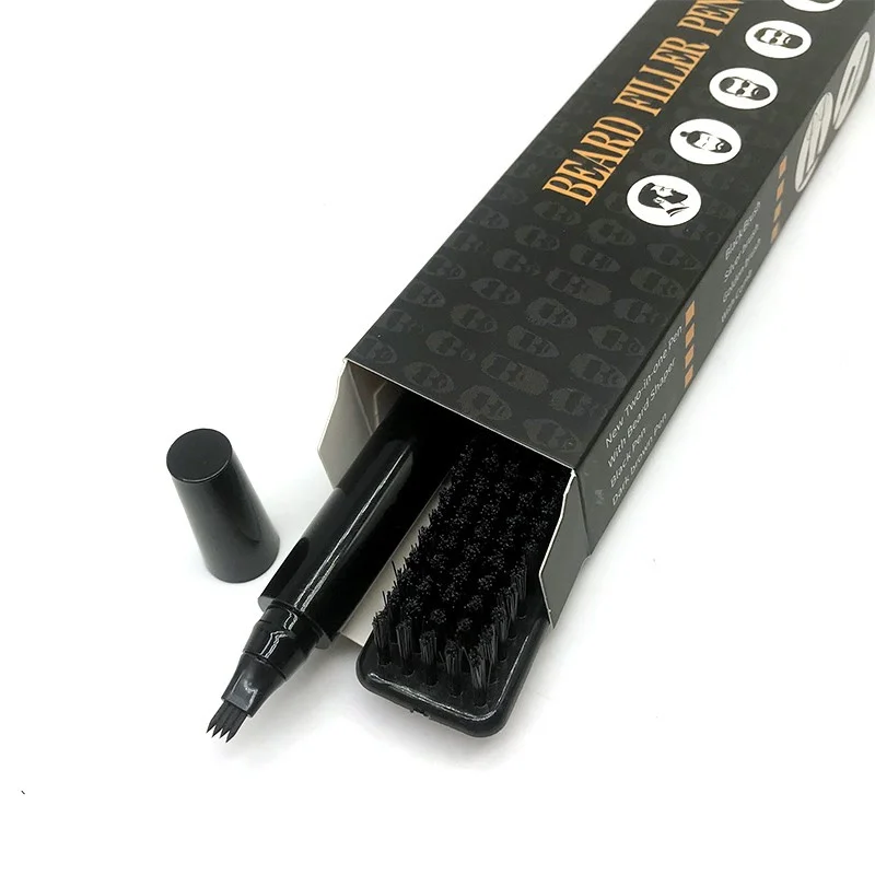 Propylene Glycol  Beard Color Pen Beard Filler Pencil And Brush Beard Hair Sharpening Pen
